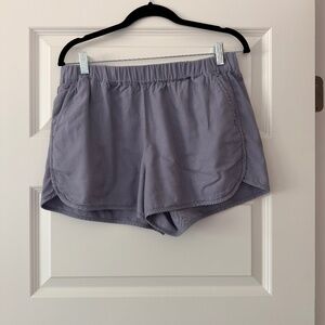 Madewell pull-on, flat front shorts